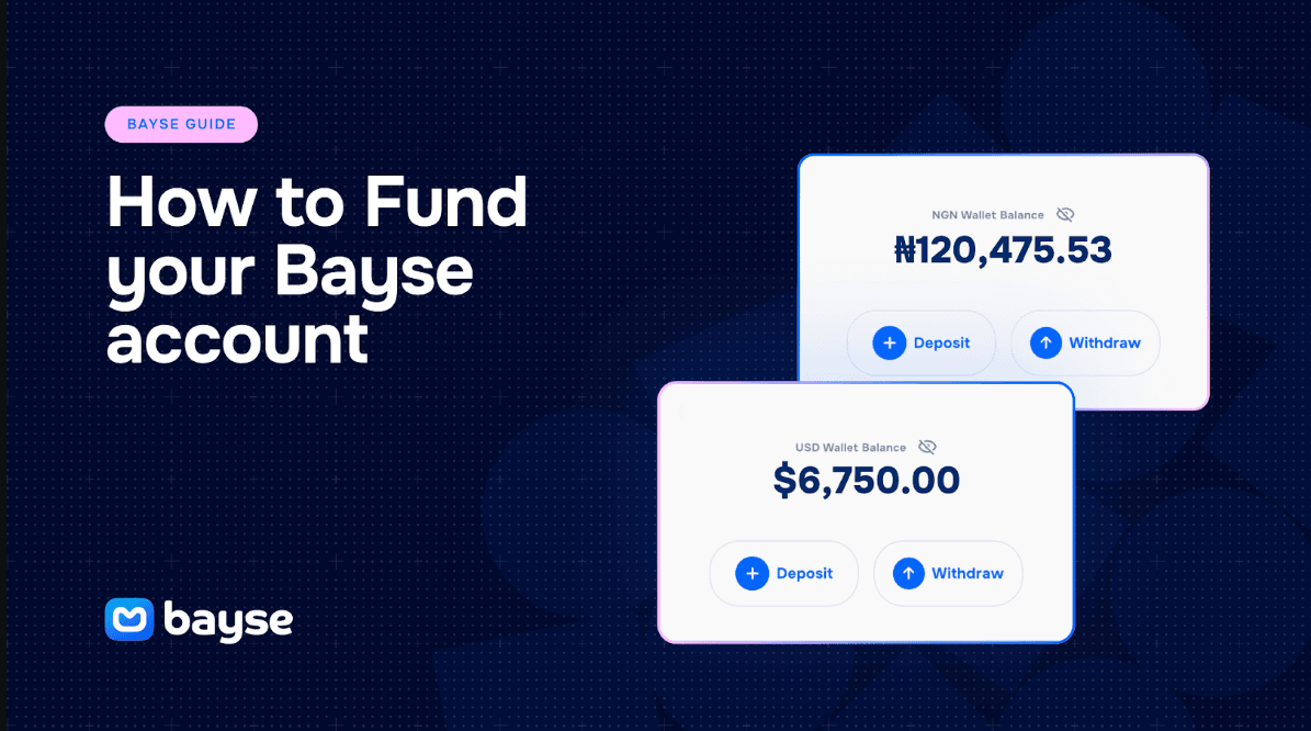 add quick funds to your bayse account