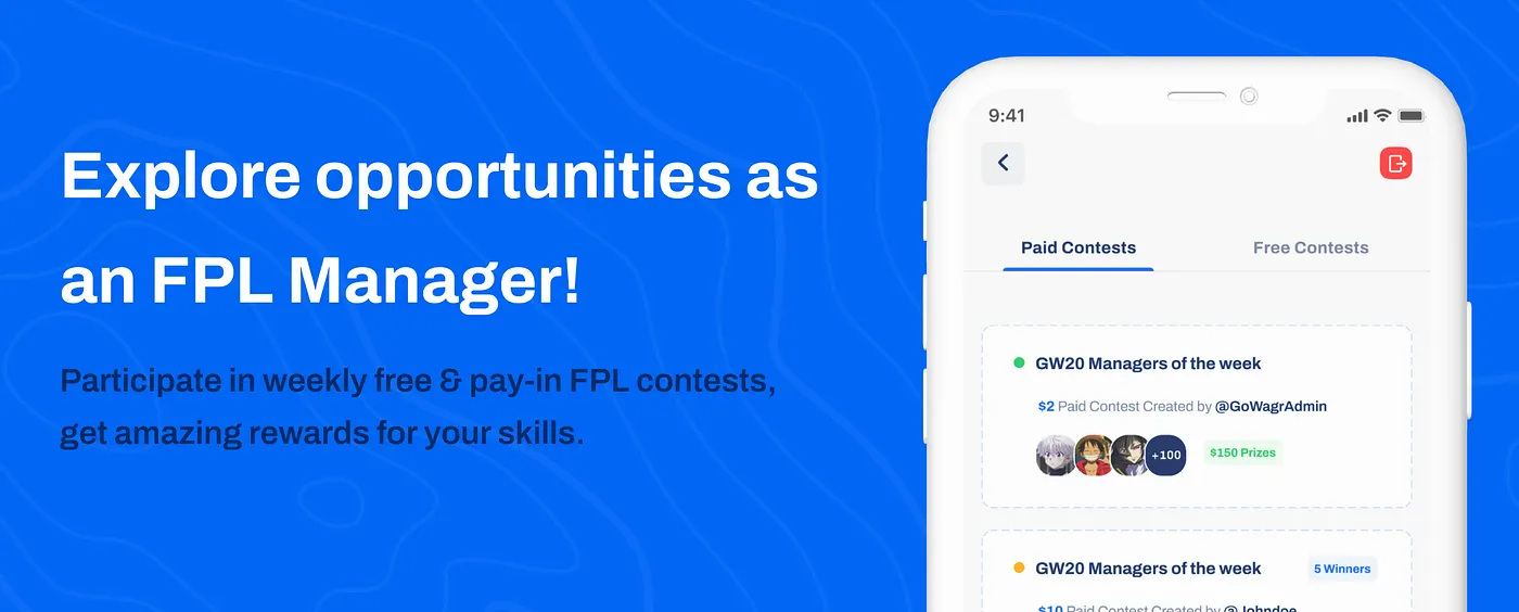 Introducing: Free & Paid Contests for Fantasy Premier League Managers 🤩