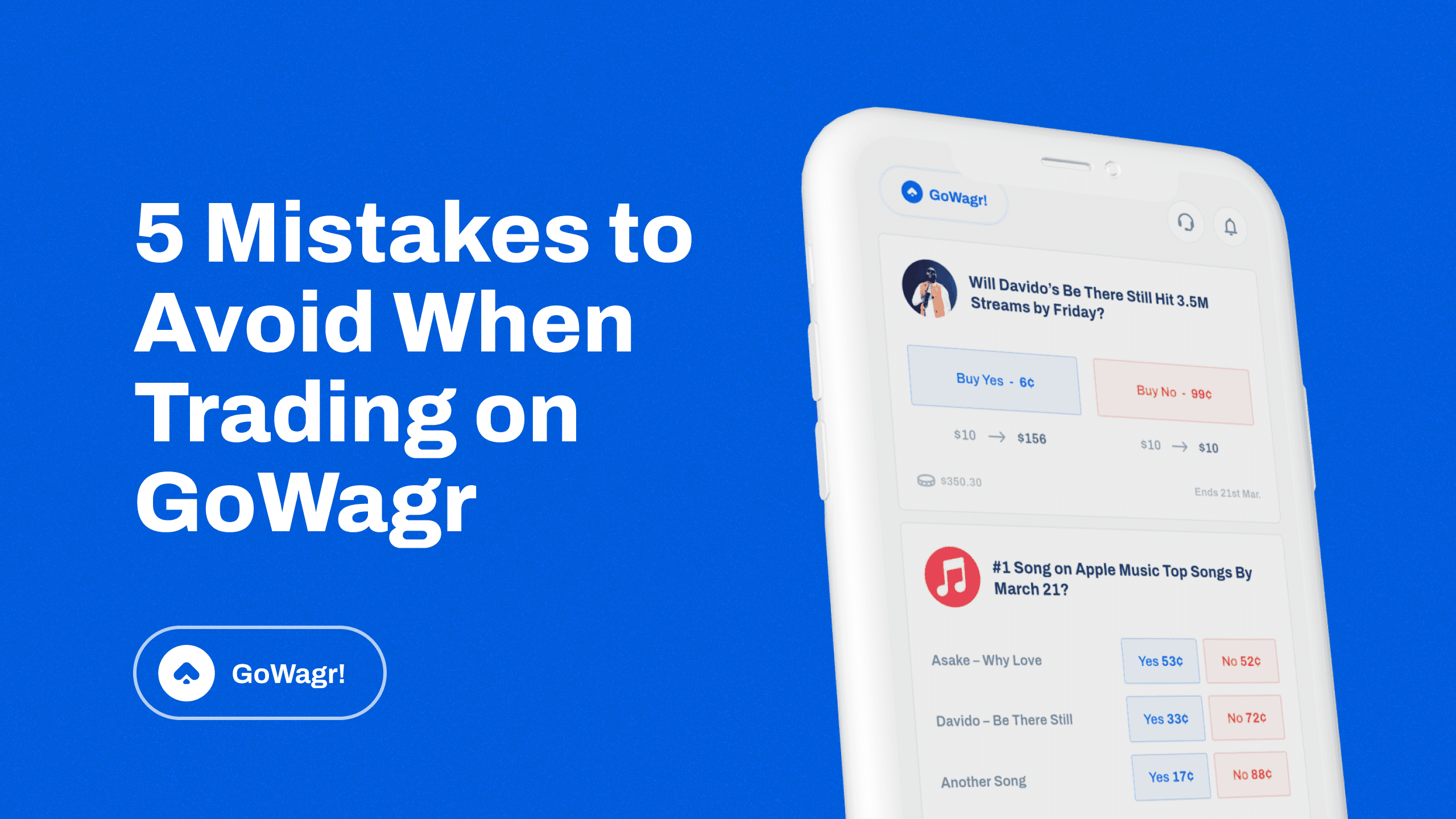 5 Mistakes to Avoid When Trading on GoWagr